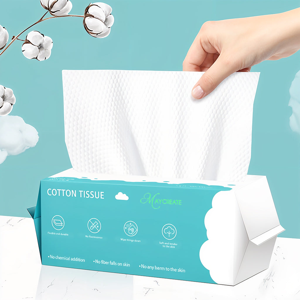 MAYCREATE Soft Absorbent Cotton Face Towel 7.87''x7.87'' Square Travel Cotton Face Towel Multi Use Wet and Dry MAYCREATE Soft Absorbent Cotton Face Towel 7.87''x7.87'' Square Travel Cotton Face Towel Multi Use Wet and Dry